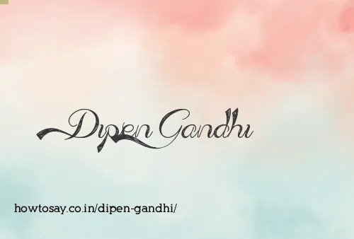 Dipen Gandhi