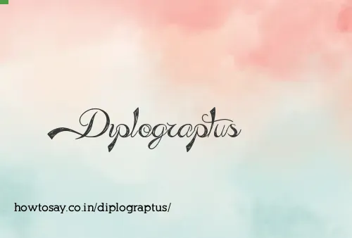 Diplograptus