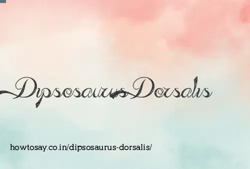 Dipsosaurus Dorsalis