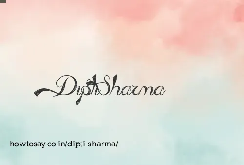 Dipti Sharma