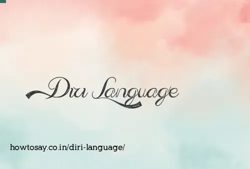 Diri Language