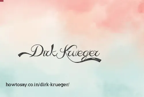 Dirk Krueger