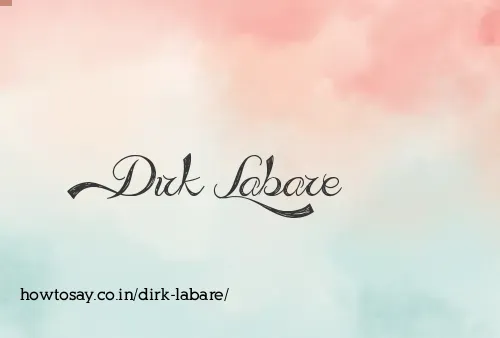 Dirk Labare