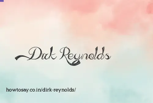 Dirk Reynolds