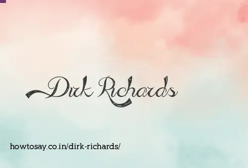 Dirk Richards