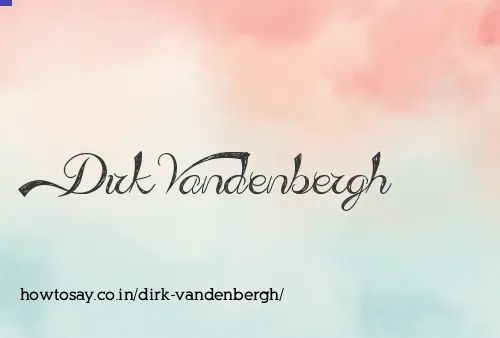 Dirk Vandenbergh