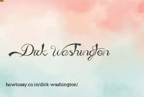 Dirk Washington