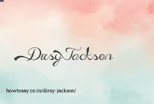 Dirsy Jackson