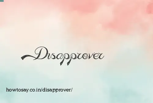 Disapprover