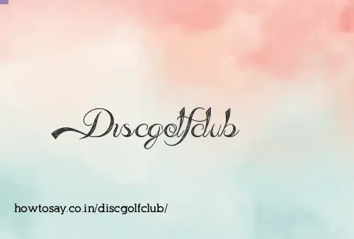 Discgolfclub