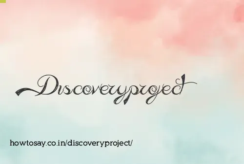 Discoveryproject