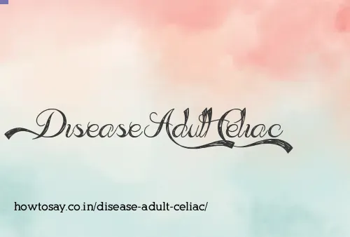 Disease Adult Celiac