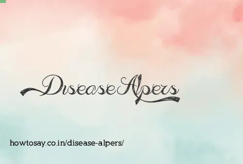 Disease Alpers