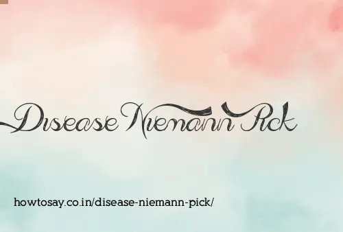 Disease Niemann Pick