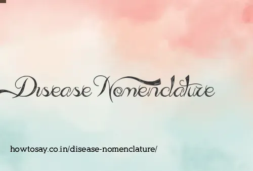 Disease Nomenclature
