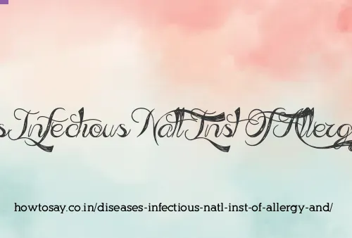 Diseases Infectious Natl Inst Of Allergy And