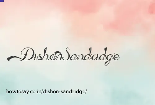 Dishon Sandridge