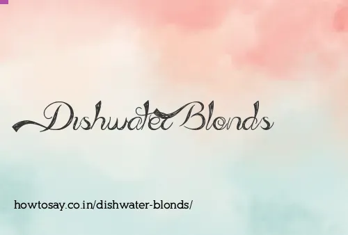Dishwater Blonds
