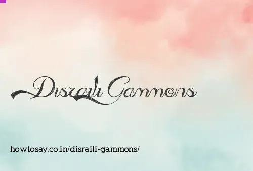 Disraili Gammons