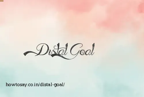 Distal Goal