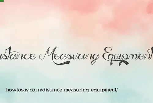 Distance Measuring Equipment