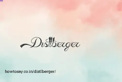 Distlberger