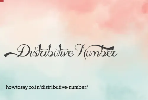 Distributive Number