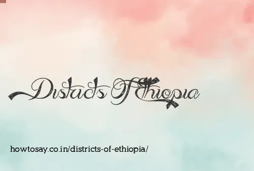 Districts Of Ethiopia