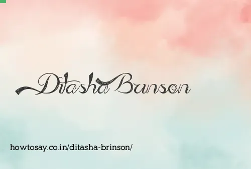 Ditasha Brinson