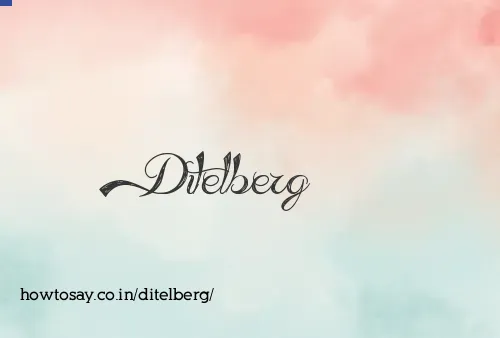Ditelberg