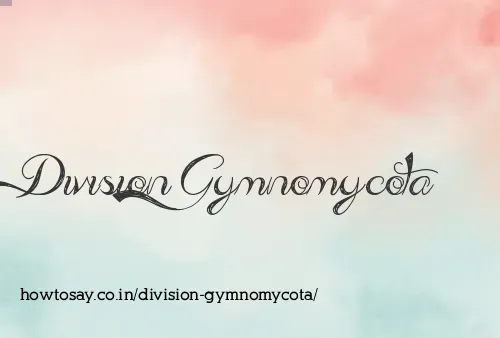 Division Gymnomycota