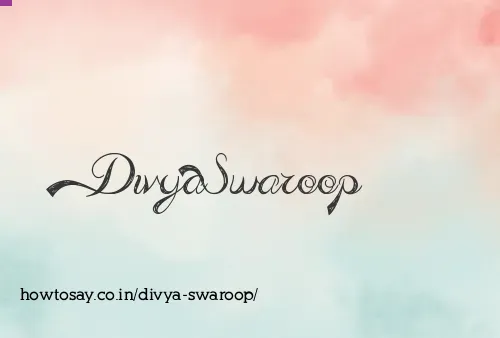 Divya Swaroop