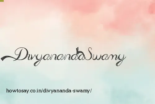Divyananda Swamy