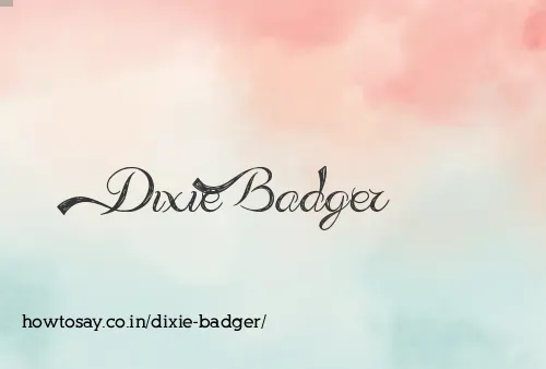Dixie Badger