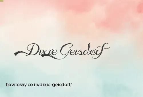 Dixie Geisdorf