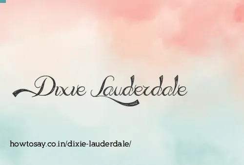 Dixie Lauderdale