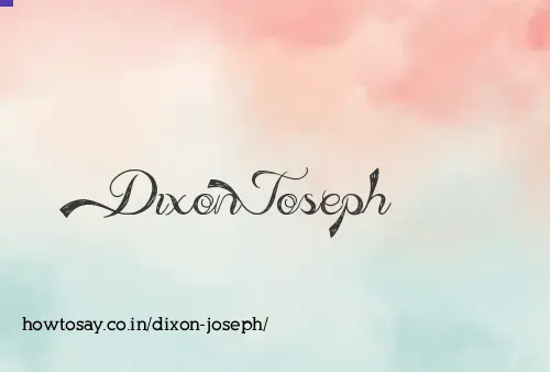 Dixon Joseph