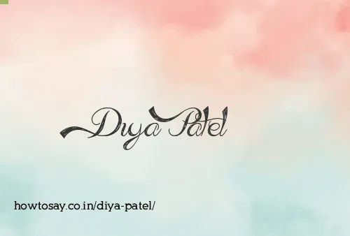 Diya Patel