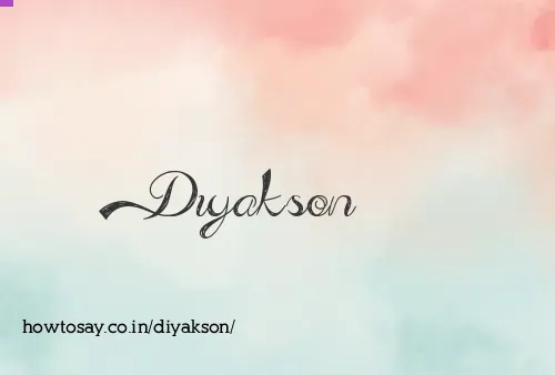 Diyakson