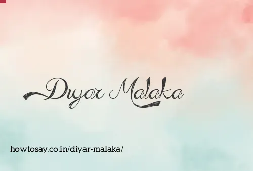 Diyar Malaka