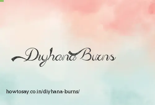 Diyhana Burns