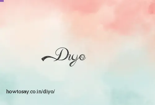 Diyo