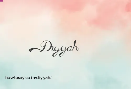 Diyyah
