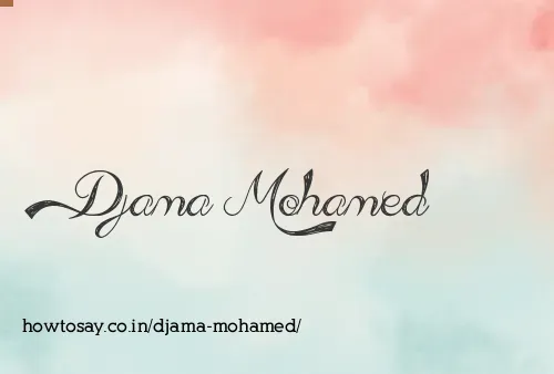 Djama Mohamed
