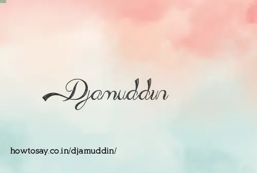 Djamuddin
