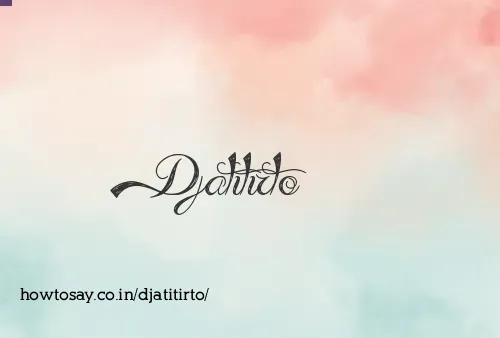 Djatitirto