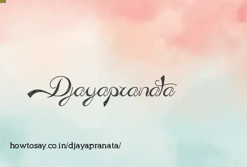 Djayapranata