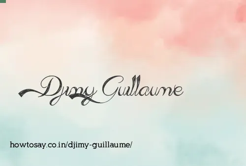 Djimy Guillaume
