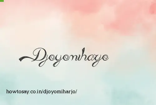 Djoyomiharjo