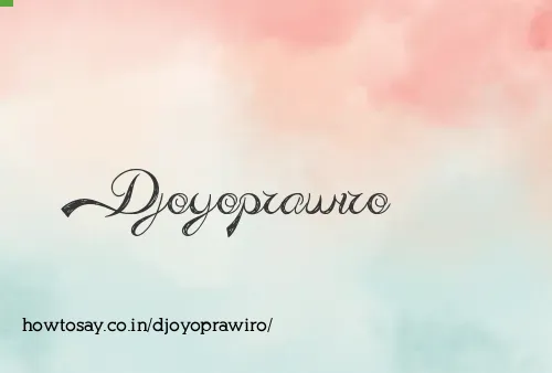 Djoyoprawiro